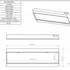 Inserto elettrico Led 173 frontale ventilato